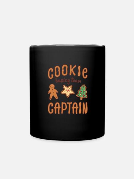 Capitaine de l’équipe de cuisson de biscuits Cookie - Mug uni - noir