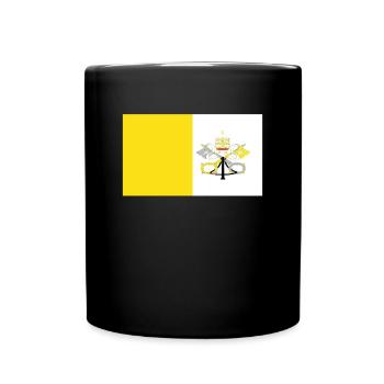Official Virginia Flag English Country Pride - Full Colour Mug - black - Front