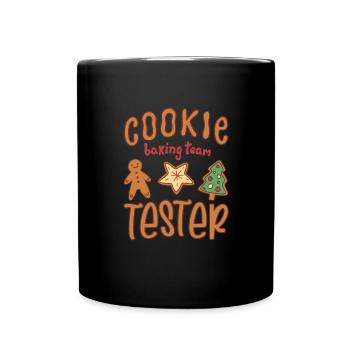 Baking Cookie Baking Team Tester Cookie - Full Colour Mug - black - Front