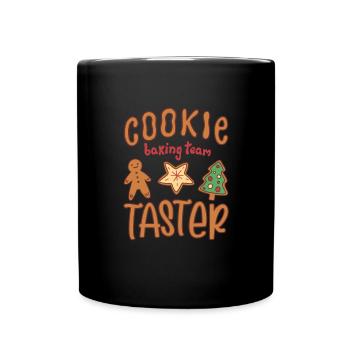 Baking Cookie Baking Team Taster Cookie - Full Colour Mug - black - Front