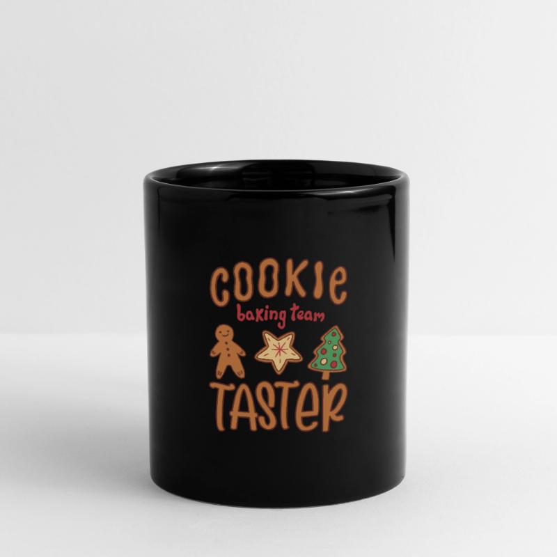 Cuisson de biscuits Équipe de cuisson Biscuits de dégustation Mug uni