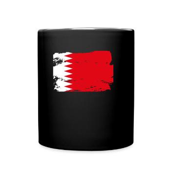 Drapeau officiel de Bahreïn Bahraini Country Pride - Mug uni - noir - Devant