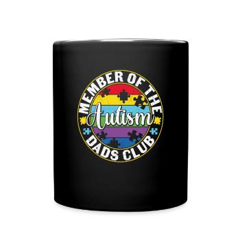 Membre de l’Autism Dads Club Soutenir l’autisme - Mug uni - noir - Devant