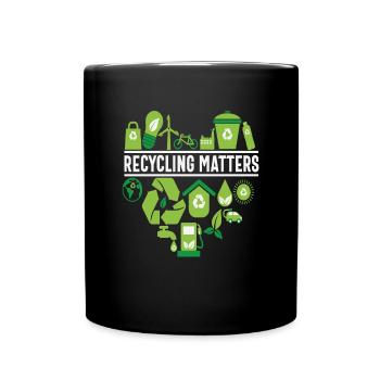 Choose To Keep Going Never Give Up Quotes - Full Colour Mug - black - Front