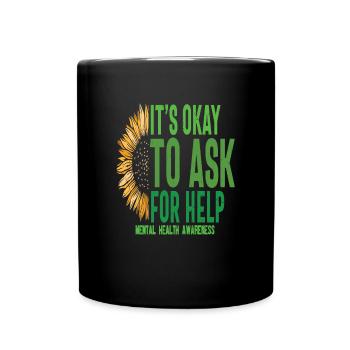 Your Feelings Are Valid Motivational Quotes - Full Colour Mug - black - Front