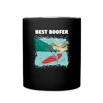 Meilleur(e) Boofer Whitewater Kayak - Mug uni - noir - Devant
