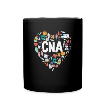 C N A Citations médicales - Mug uni - noir - Devant