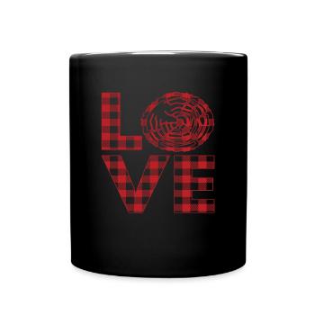 Citations de Love Woods - Mug uni - noir - Devant