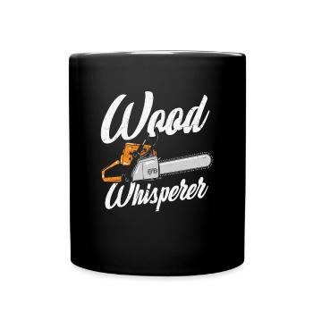 Citations de Wood Whisperer - Mug uni - noir - Devant