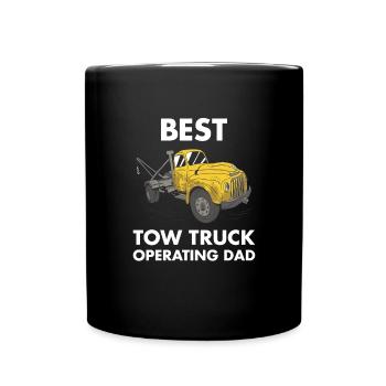 Meilleur opérateur de dépanneuse exploitant de dépanneuse - Mug uni - noir - Devant