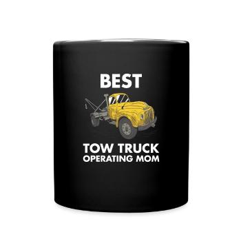 Meilleur opérateur de dépanneuse exploitant de dépanneuse - Mug uni - noir - Devant