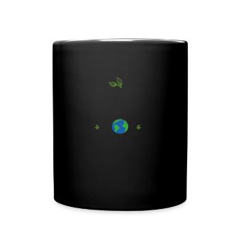 Make Everyday An Earth Day - Full Colour Mug - black - Front
