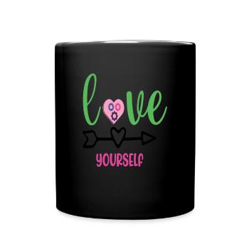 Aimez-vous La santé mentale compte - Mug uni - noir - Devant
