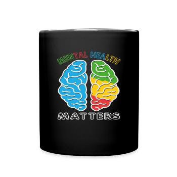 Mental Health Matters - Full Colour Mug - black - Front