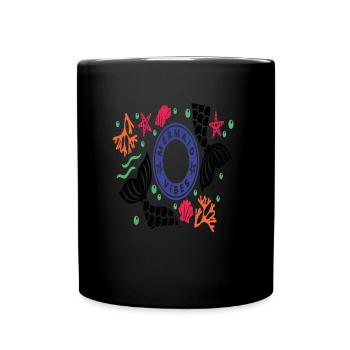 Mermaid Vibes - Full Colour Mug - black - Front