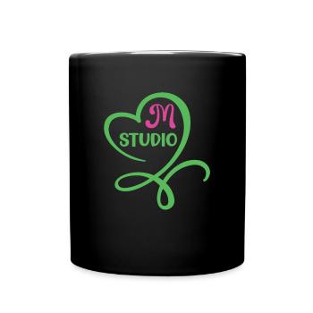 Mstudio - Full Colour Mug - black - Front