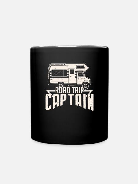 Road Trip Captain Road Trip Citations - Mug uni - noir