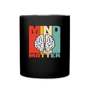 Mind Matter - Full Colour Mug - black - Front