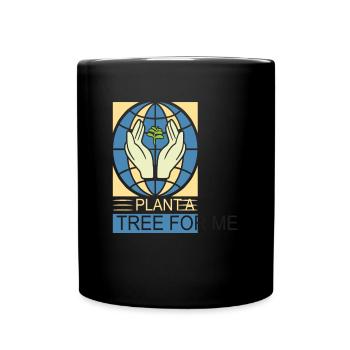 Planter un arbre pour moi Citations - Mug uni - noir - Devant