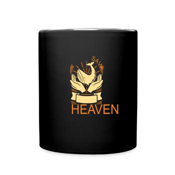 Safe Wildlife And Go To Heaven Wildlife Quotes - Full Colour Mug - black - Front