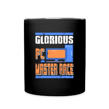 Glorious PC Master Race - Full Colour Mug - black - Front