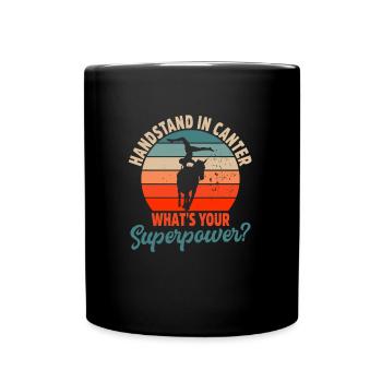 Acrobate Riding Rider Vaulter Acrobat - Mug uni - noir - Devant