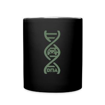 Gaming ist meine DNA Zocker Controller - Tasse einfarbig - Schwarz - Vorne