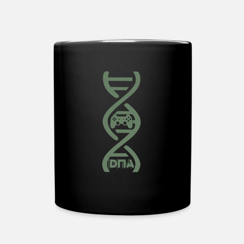 Gaming ist meine DNA Zocker Controller - Tasse einfarbig - Schwarz