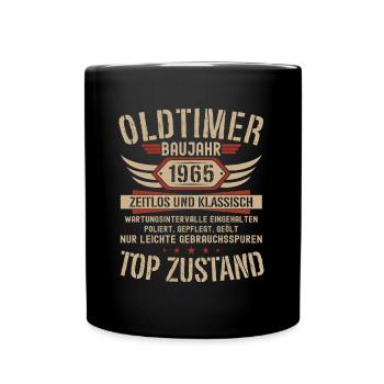 58th birthday 50 years classic car gift 1973 - Full Colour Mug - black - Front
