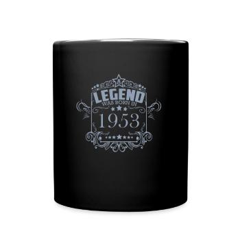 Une légende est née en 1953 - Mug uni - noir - Devant
