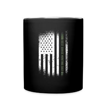 Geese Hunter Best Goose Hunting Dad Goose Hunting - Full Colour Mug - black - Front