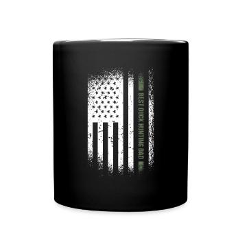 Duck Hunter Best Duck Hunting Dad Duck Hunting - Full Colour Mug - black - Front