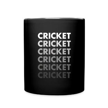 Sport Cricket - Full Colour Mug - black - Front