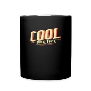 Vintage 1973 Birthday Cool since 1973 - Full Colour Mug - black - Front