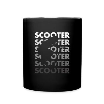 Sport Scooter - Full Colour Mug - black - Front