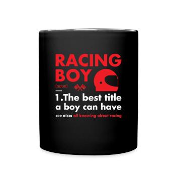 Sport Boy Définition Racing - Mug uni - noir - Devant
