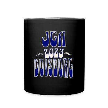 Duisburg JGA Junggesellenabschied 2023 für Fans - Tasse einfarbig - Schwarz - Vorne