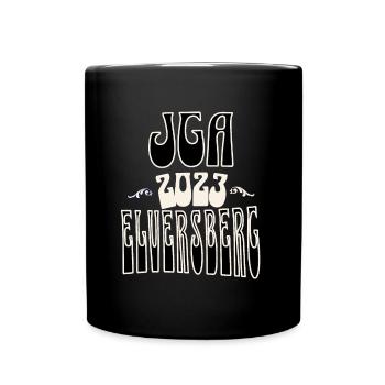 Elversberg JGA Junggesellenabschied 2023 für Fans - Tasse einfarbig - Schwarz - Vorne