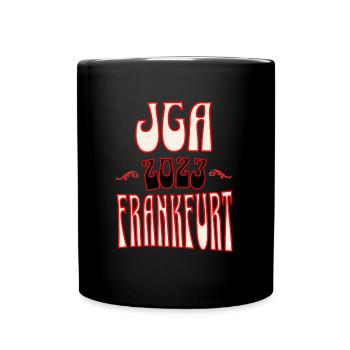 Augsburg JGA Junggesellenabschied 2023 für Fans - Tasse einfarbig - Schwarz - Vorne
