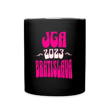 Bratislava JGA Junggesellenabschied 2023 für Fans - Tasse einfarbig - Schwarz - Vorne