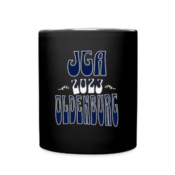 Oldenburg JGA Junggesellenabschied 2023 für Fans - Tasse einfarbig - Schwarz - Vorne