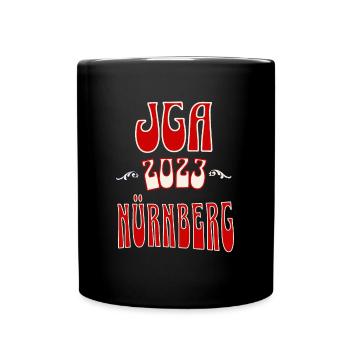 Nürnberg JGA Junggesellenabschied 2023 für Fans - Tasse einfarbig - Schwarz - Vorne