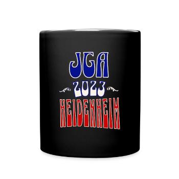 Heidenheim JGA Junggesellenabschied 2023 für Fans - Tasse einfarbig - Schwarz - Vorne