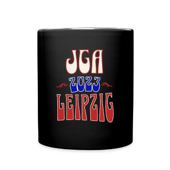 Leipzig JGA Junggesellenabschied 2023 für Fans - Tasse einfarbig - Schwarz - Vorne