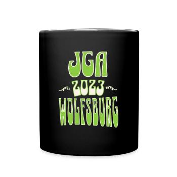 Wolfsburg JGA Junggesellenabschied 2023 für Fans - Tasse einfarbig - Schwarz - Vorne