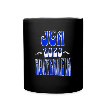 Hoffenheim JGA Junggesellenabschied 2023 für Fans - Tasse einfarbig - Schwarz - Vorne