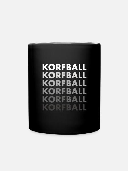 Sport Korfball - Full Colour Mug - black