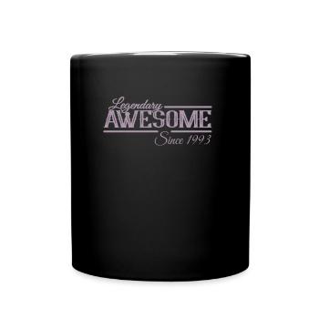 Legendär seit 1993 - Tasse einfarbig - Schwarz - Vorne