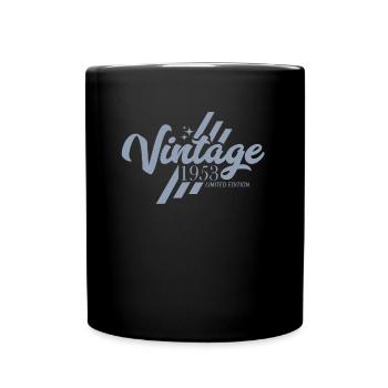 Millésime 1953 Anniversaire Dictons - Mug uni - noir - Devant