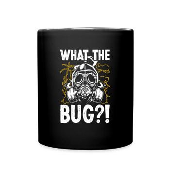 Was der Pest Humorvoller Entomologe Insekt - Tasse einfarbig - Schwarz - Vorne